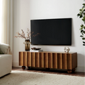 Sorren 54" Scalloped TV Stand in Walnut